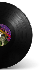 Rappresentazione su vinile del brano musicale di Valerio Vian - 1995
